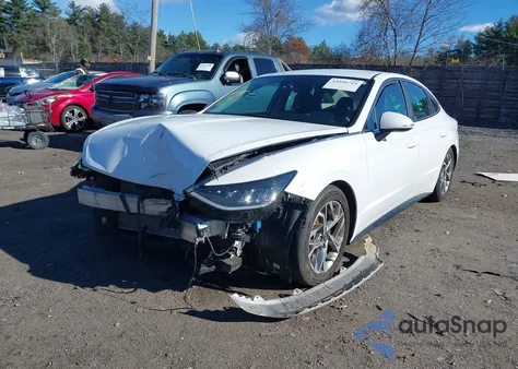 2021 Hyundai Sonata Sel z USA, uszkodzony, nr VIN 5NPEL4JA2MH100752